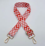 Adjustable Patterned Bag Strap | High & Bury