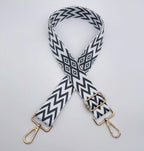 Adjustable Patterned Bag Strap | High & Bury
