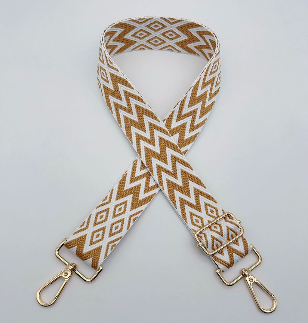 Adjustable Patterned Bag Strap | High & Bury
