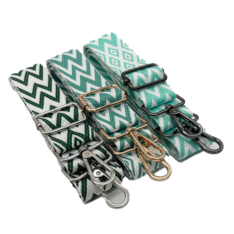 Adjustable Patterned Bag Strap | High & Bury