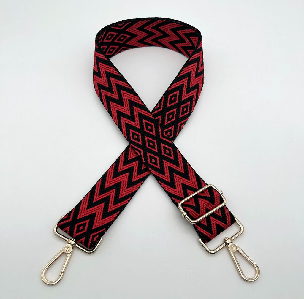 Adjustable Patterned Bag Strap | High & Bury