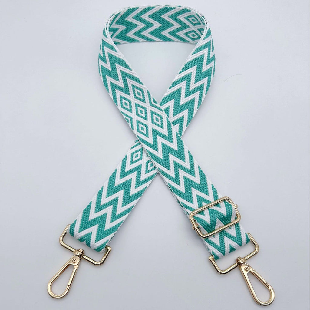 Adjustable Patterned Bag Strap | High & Bury