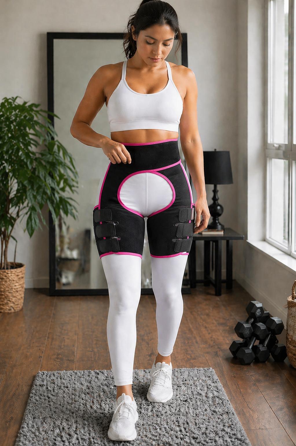 Adjustable Polyester Abdominal Binder with Thigh Straps, Regular Thickness, view 6
