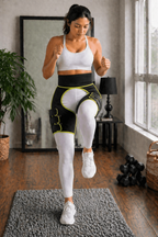 Adjustable Polyester Abdominal Binder with Thigh Straps, Regular Thickness
