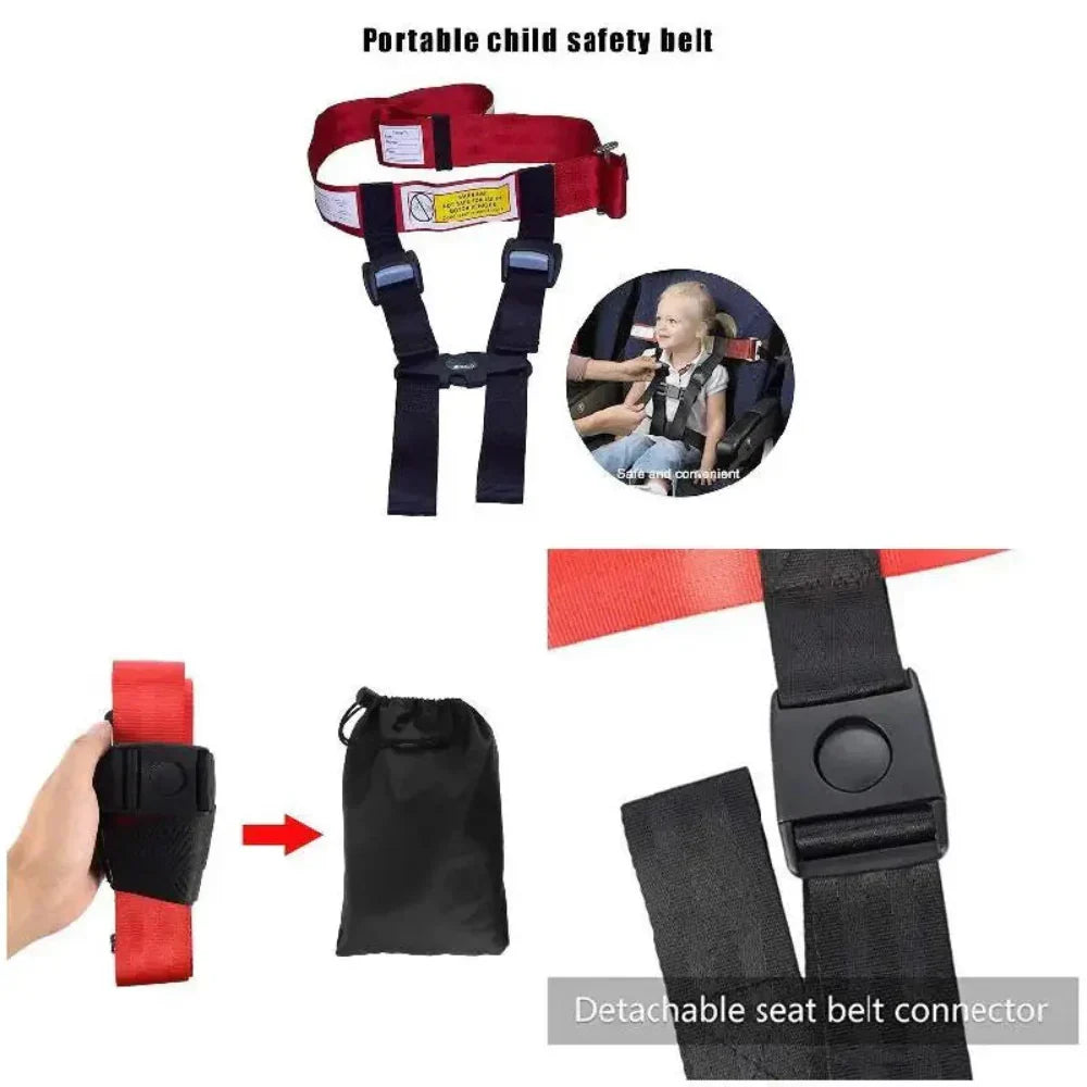 Adjustable Polyester Child Airplane Safety Harness, 10–20 kg, view 3