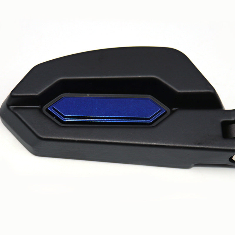 Adjustable Rearview Motorcycle Mirrors with Modern Design, view 3