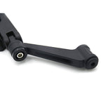 Adjustable Rearview Motorcycle Mirrors with Modern Design, view 4