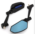 Adjustable Rearview Motorcycle Mirrors with Modern Design, view 7