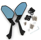 Adjustable Rearview Motorcycle Mirrors with Modern Design