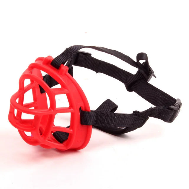 Adjustable Soft Plastic Dog Muzzle for Training and Everyday Use, view 7