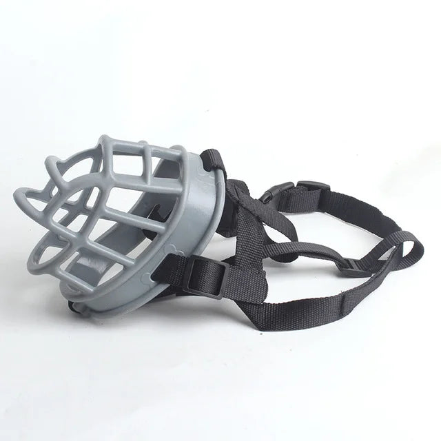 Adjustable Soft Plastic Dog Muzzle for Training and Everyday Use, view 8