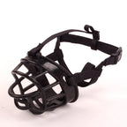 Adjustable Soft Plastic Dog Muzzle for Training and Everyday Use