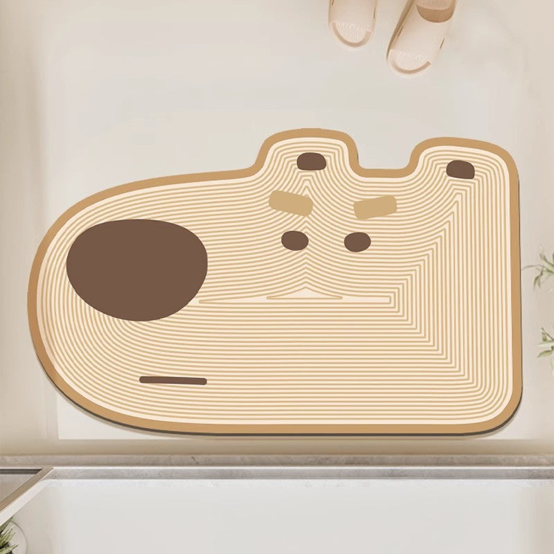 Adorable Frog-Shaped Bath Mat | High & Bury