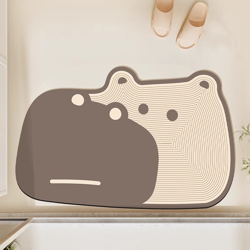 Adorable Frog-Shaped Bath Mat | High & Bury