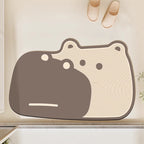 Adorable Frog-Shaped Bath Mat | High & Bury