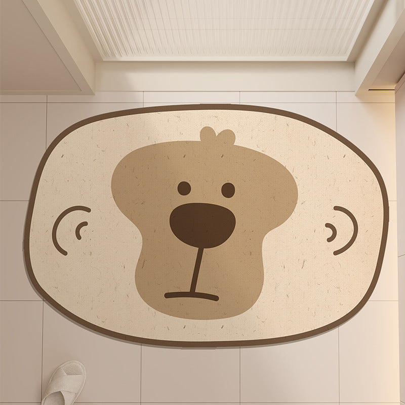Adorable Frog-Shaped Bath Mat | High & Bury