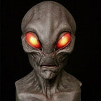 Alien Mask in Latex and Silicone for Halloween, Cosplay and Parties, view 4