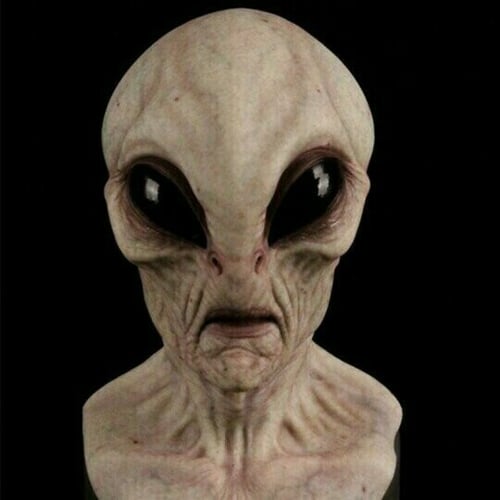 Alien Mask in Latex and Silicone for Halloween, Cosplay and Parties, view 5