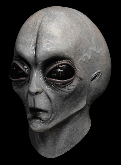 Alien Mask in Latex and Silicone for Halloween, Cosplay and Parties, view 6