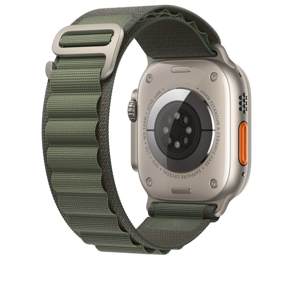 Alpine Loop Woven Nylon Watch Band with Stainless Steel G-Hook, view 3