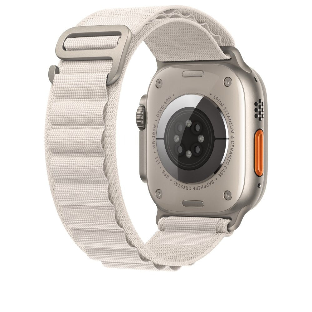 Alpine Loop Woven Nylon Watch Band with Stainless Steel G-Hook, view 4
