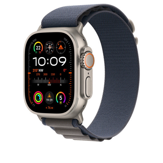 Alpine Loop Woven Nylon Watch Band with Stainless Steel G-Hook, view 5