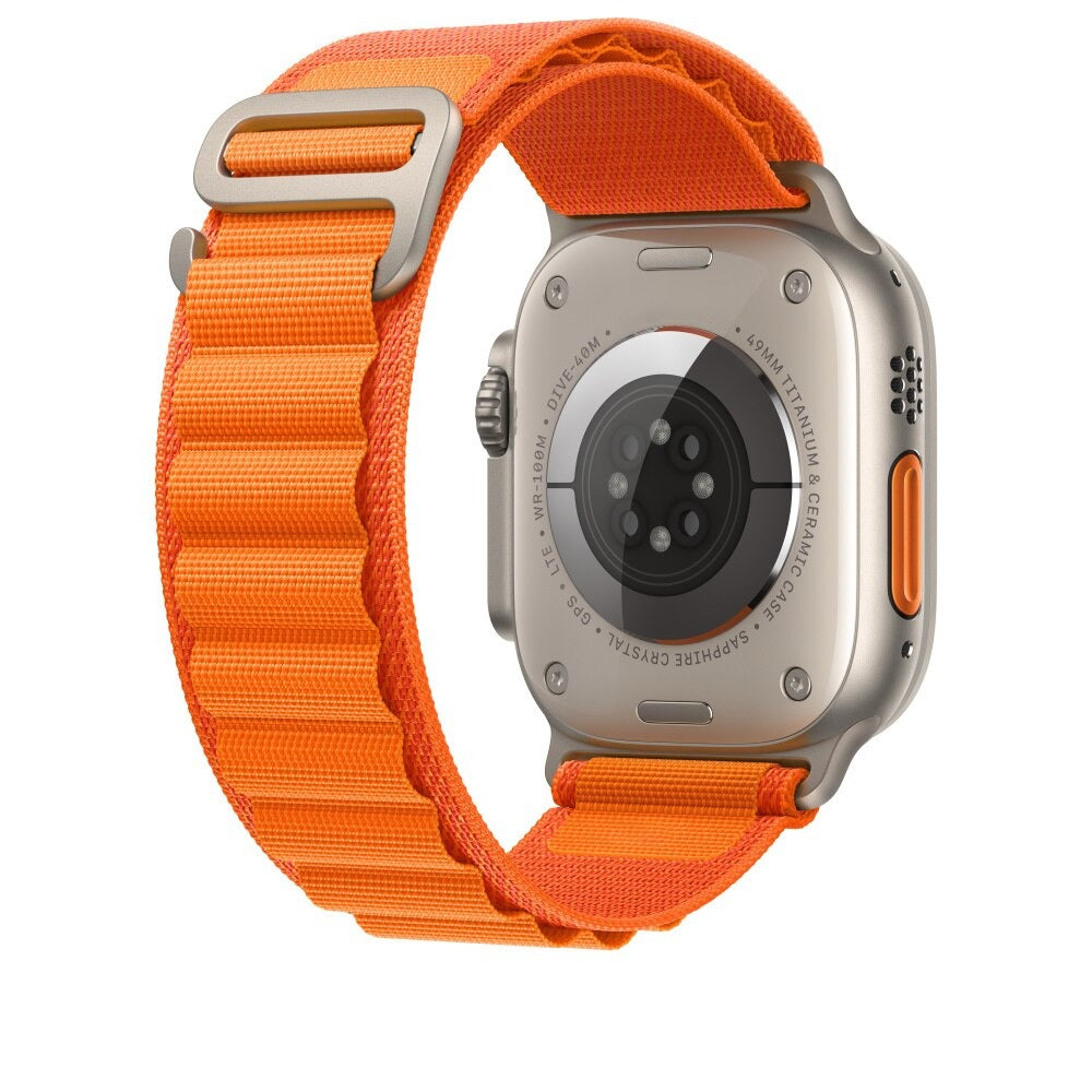 Alpine Loop Woven Nylon Watch Band with Stainless Steel G-Hook