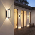 Aluminium and Acrylic LED Wall Sconce, Small 7W or Large 10W, view 7