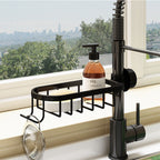 Aluminium Shower Soap and Shampoo Storage Holder with Hooks and Rods, 80g, view 10