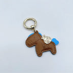 Animal-Shaped Leather Keychain | High & Bury