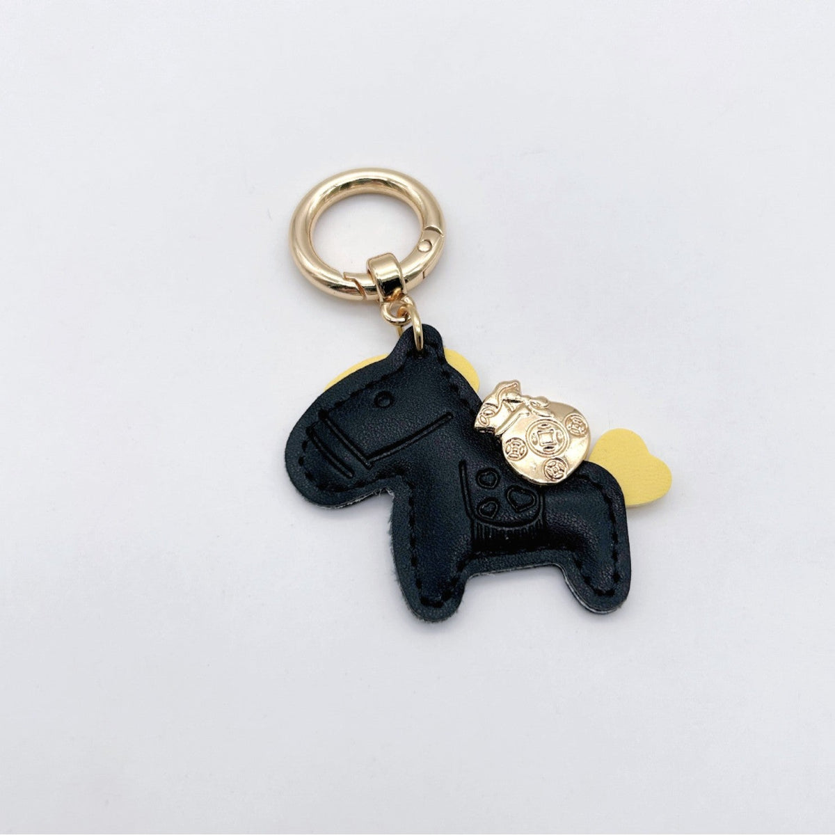 Animal-Shaped Leather Keychain | High & Bury