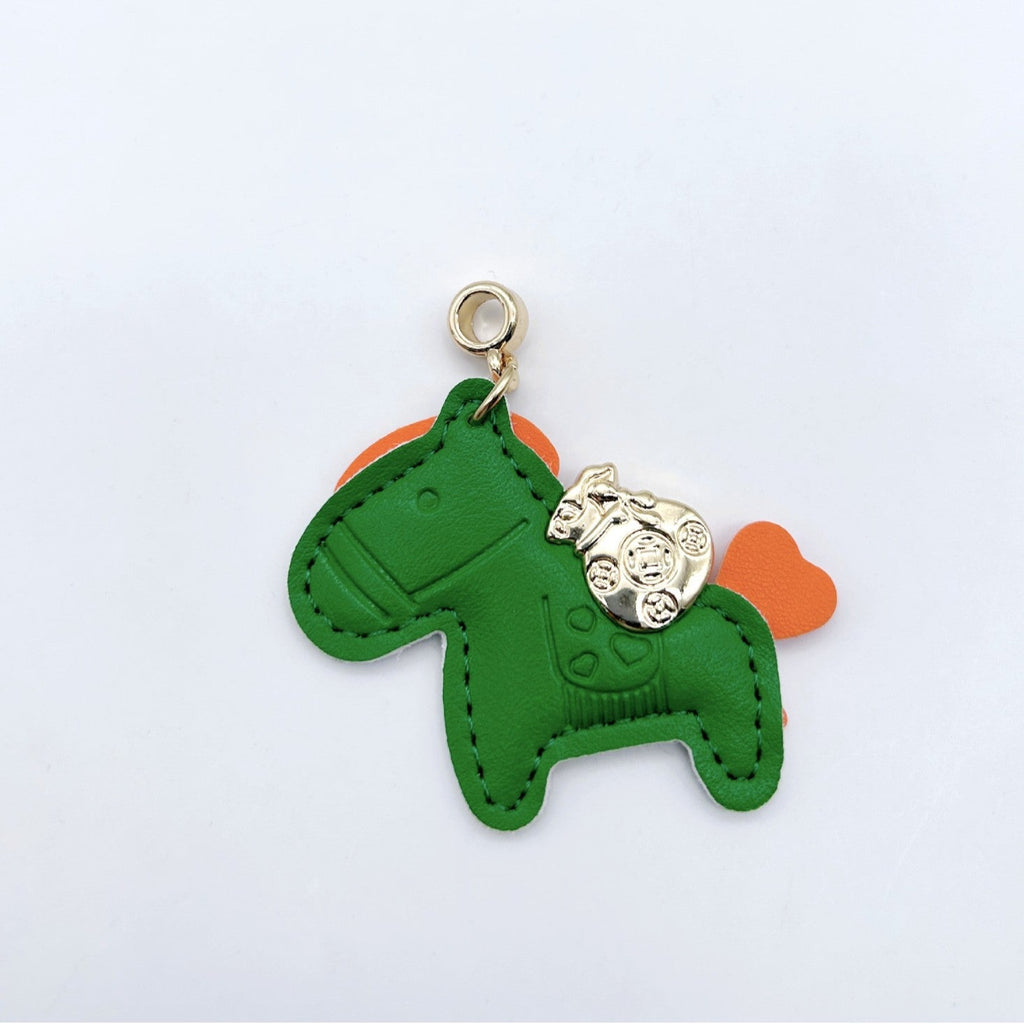 Animal-Shaped Leather Keychain | High & Bury