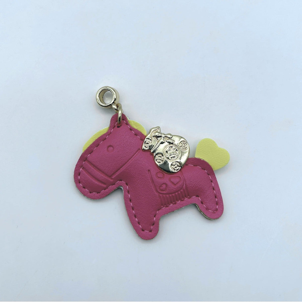 Animal-Shaped Leather Keychain | High & Bury