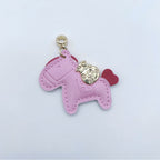 Animal-Shaped Leather Keychain | High & Bury