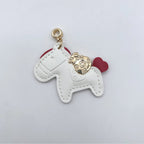 Animal-Shaped Leather Keychain | High & Bury
