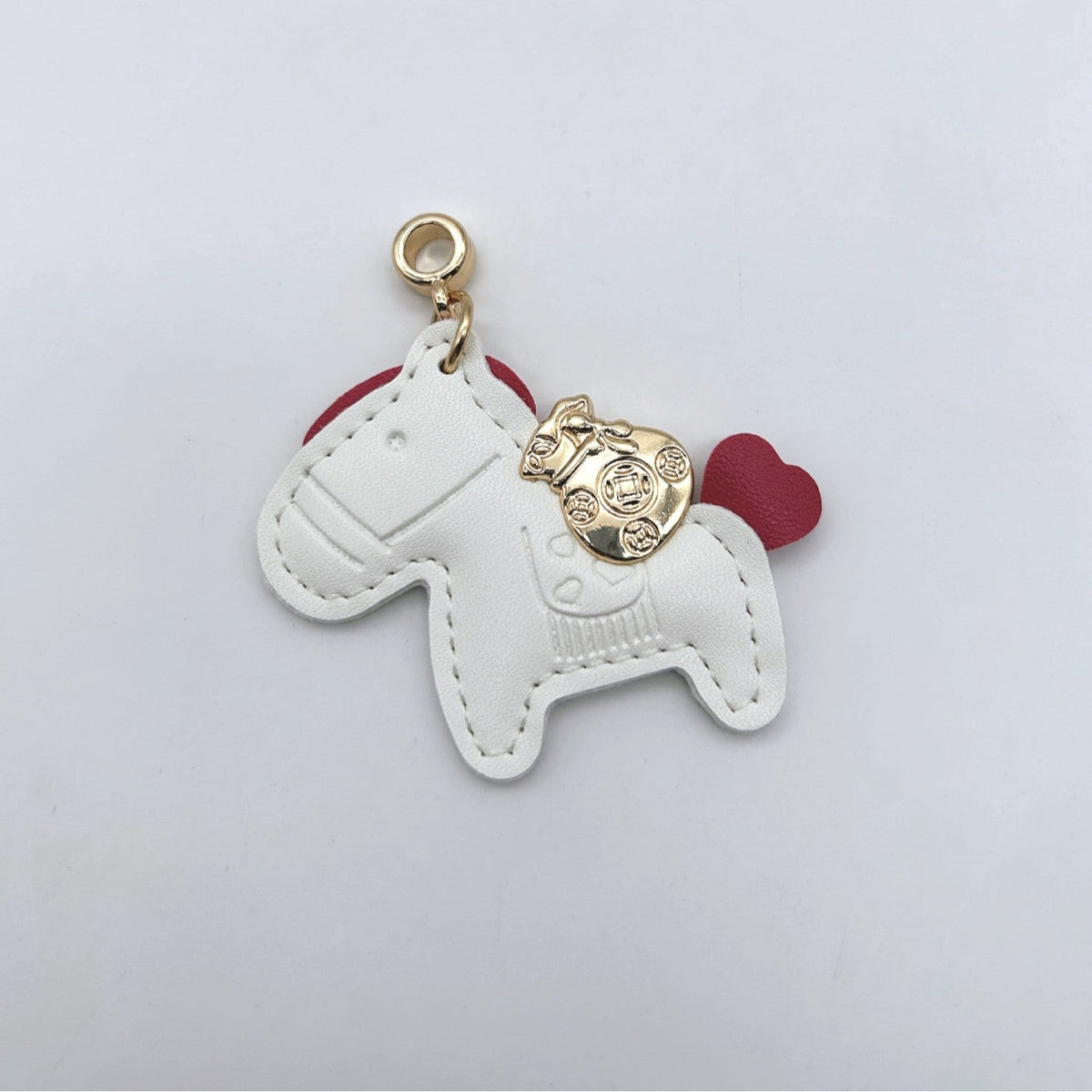 Animal-Shaped Leather Keychain | High & Bury