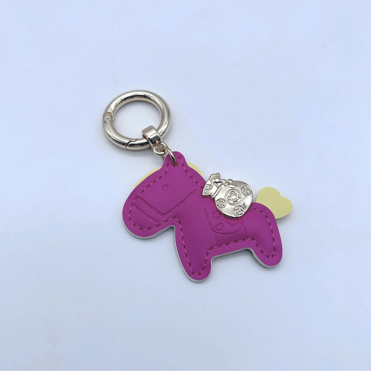 Animal-Shaped Leather Keychain | High & Bury