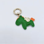 Animal-Shaped Leather Keychain | High & Bury
