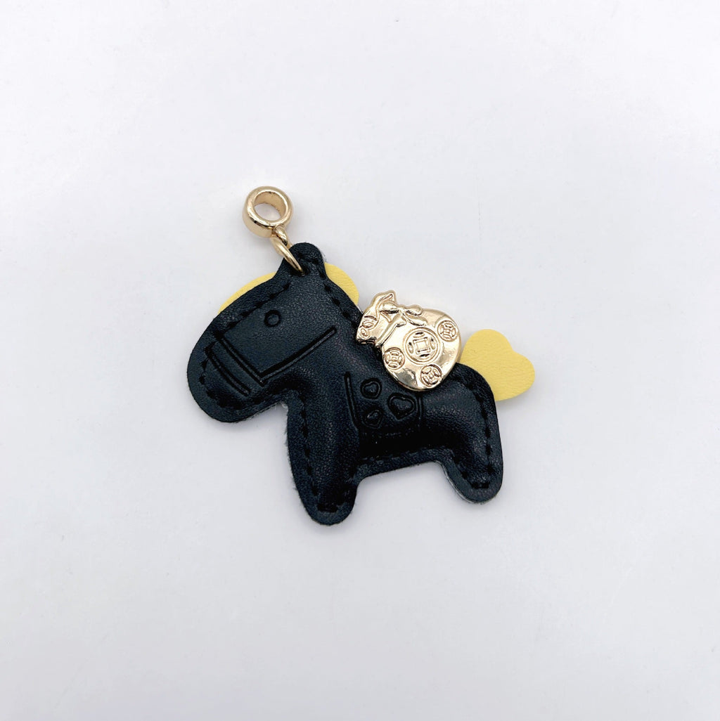 Animal-Shaped Leather Keychain | High & Bury