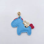 Animal-Shaped Leather Keychain | High & Bury