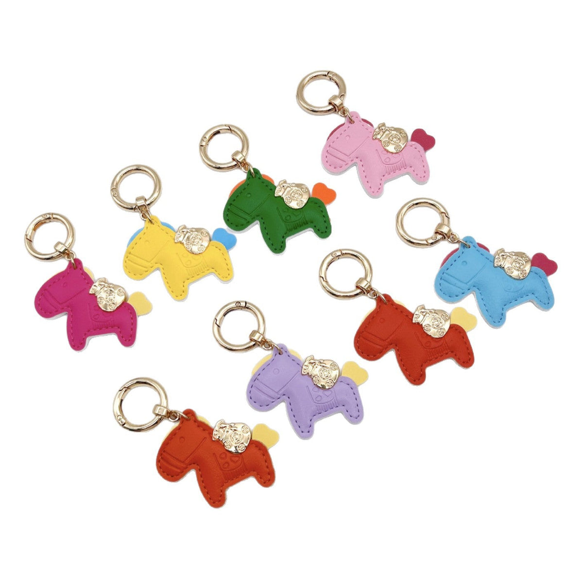 Animal-Shaped Leather Keychain | High & Bury