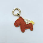 Animal-Shaped Leather Keychain | High & Bury