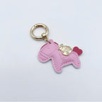 Animal-Shaped Leather Keychain | High & Bury