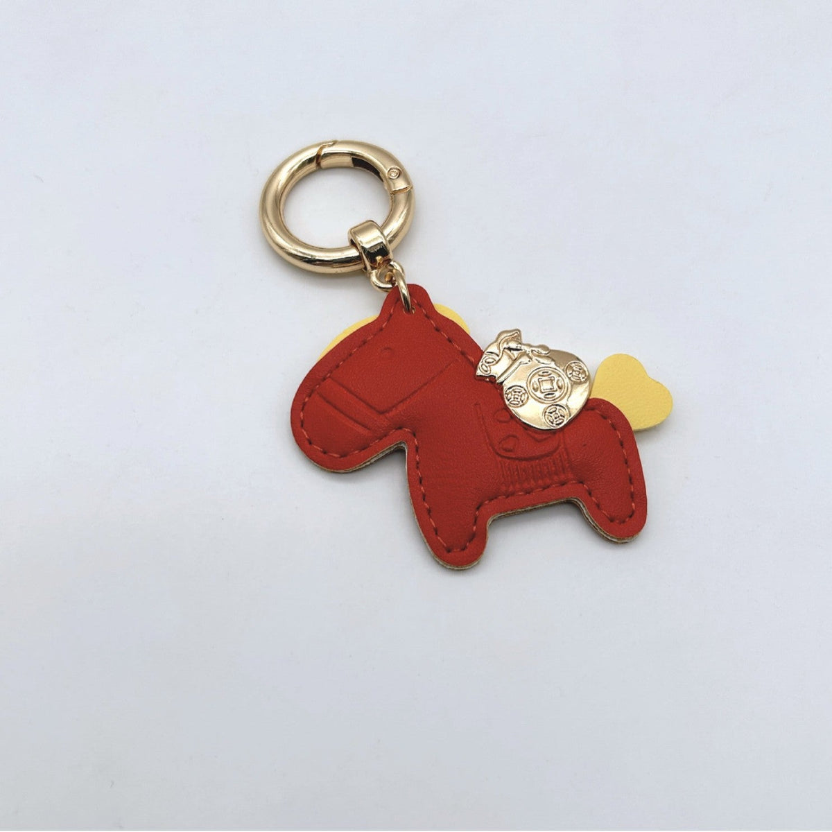 Animal-Shaped Leather Keychain | High & Bury
