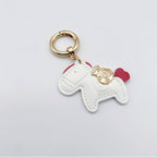 Animal-Shaped Leather Keychain | High & Bury