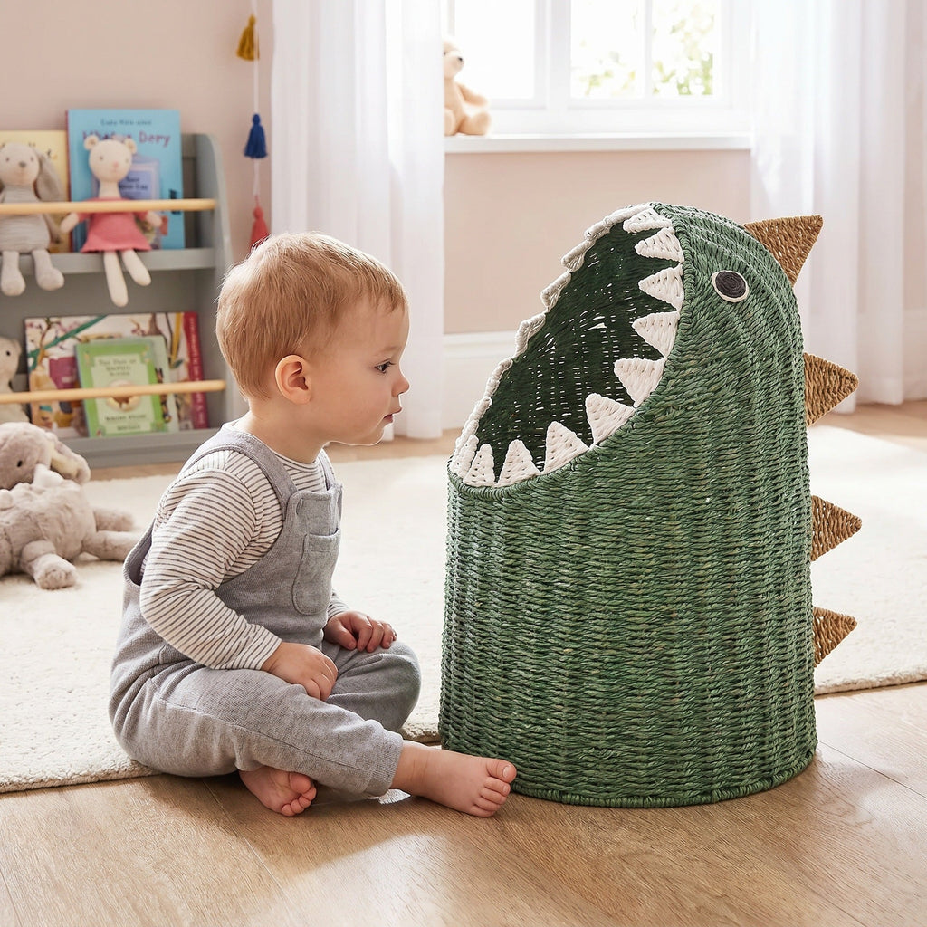 Animal-Shaped Toy Basket | High & Bury