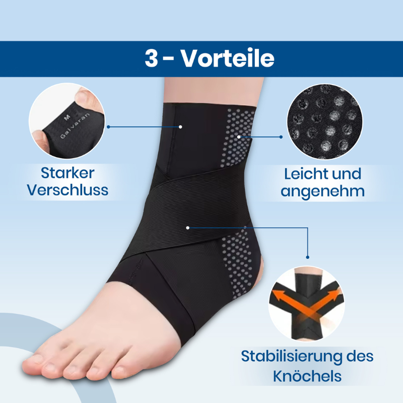 Ankle Protective Comfort Wrap, Lightweight Bandage for Football Boots, view 2