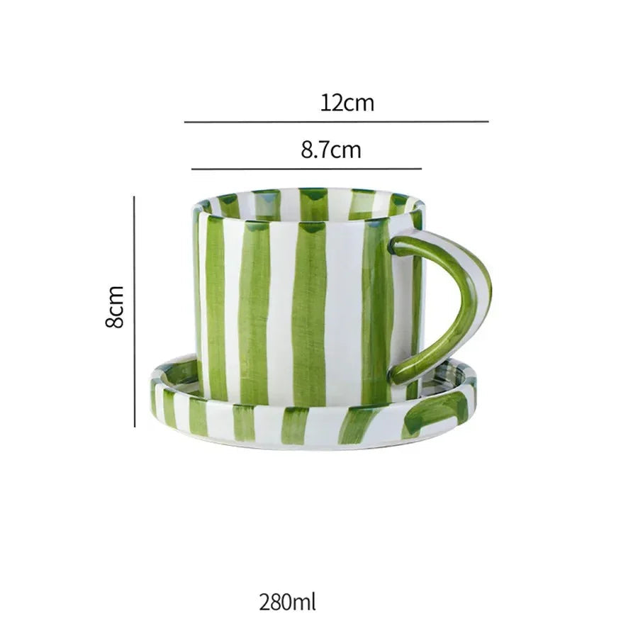 Antella Mug with Saucer
