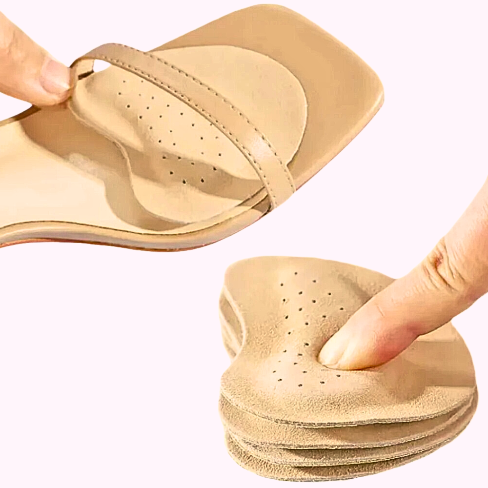 Anti-Slip Forefoot Cushions for Sandals, Leather and Foam, 3 mm or 6 mm, view 3