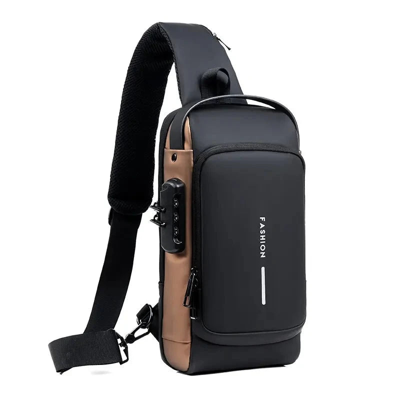 Anti-Theft Backpack with Padded Laptop Pocket and Water-Resistant Material, view 11
